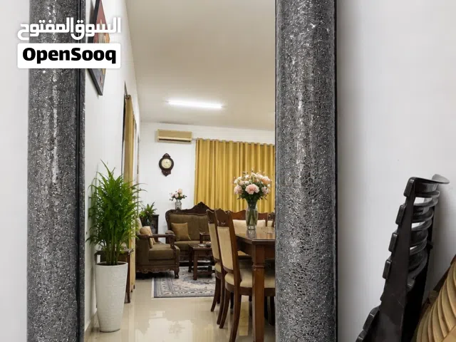 Large Full-Length Decorative Floor Mirror with Silver Mosaic Frame
