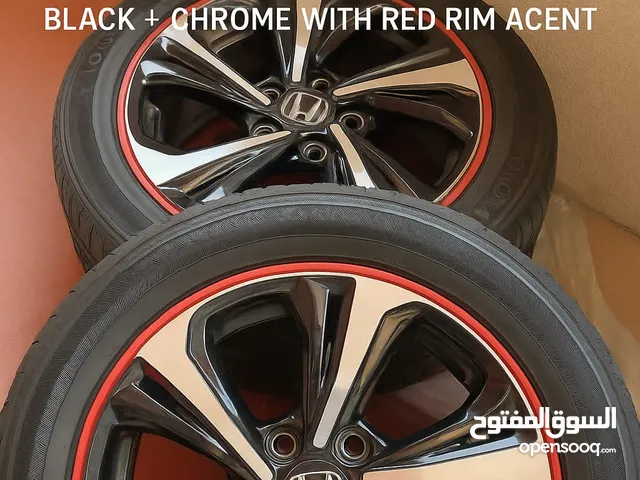 Honda type R rims plus tyres for sale in a very good condition, fit for Honda civic, accord and CRV,