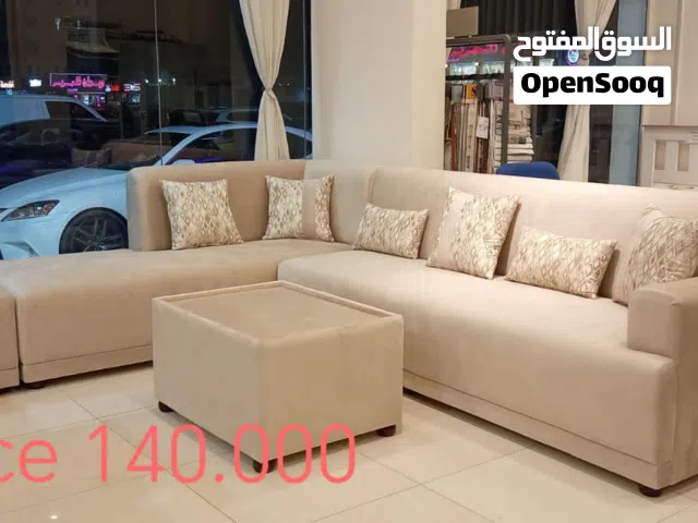 طقم كنب على شكل حرف L بطول 5.5 متر Sofa Set L Shaped 5.5mtr