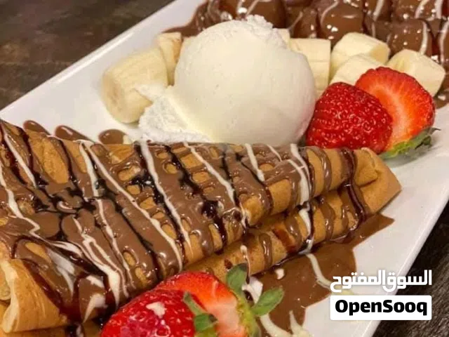 Specialty coffee باريستا فرابيه عصائر كوكتيلات واسموزي وميلك شيك وموهيتو .. حلي وافل وبان كيك وكريب