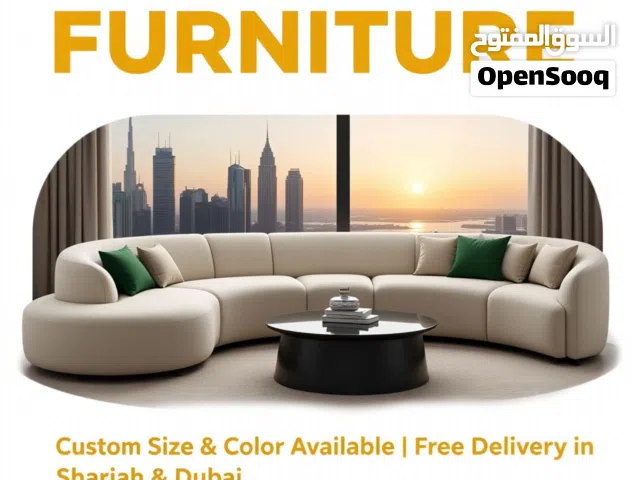 modern u-shape sofa