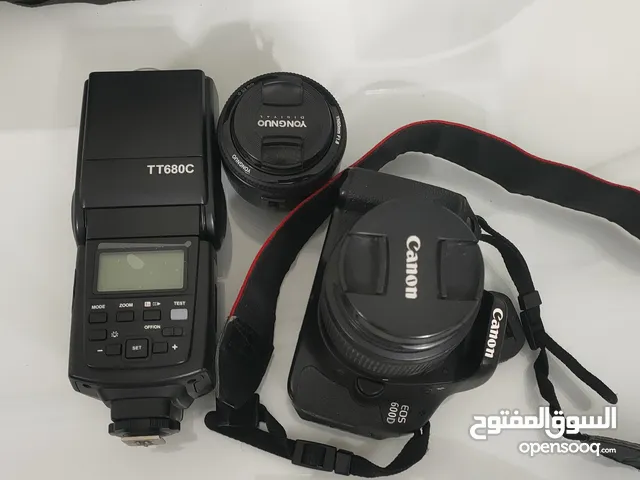 كاميرا كانون 600d بالبوكس وكل ملحقاتها الاصليه