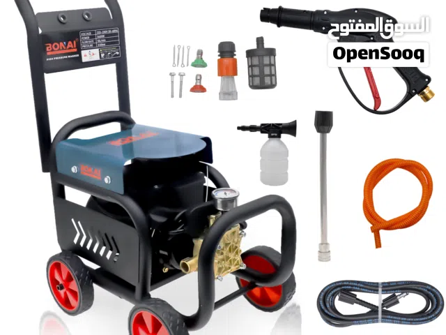 BONAI 3600W 350Bar High-Pressure Washer, Electric Cleaner 10L/Min with Self-Priming, Auto Shut-Off G