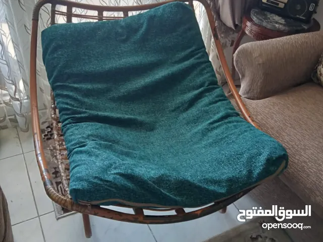 كرسى هزاز خشب بامبو