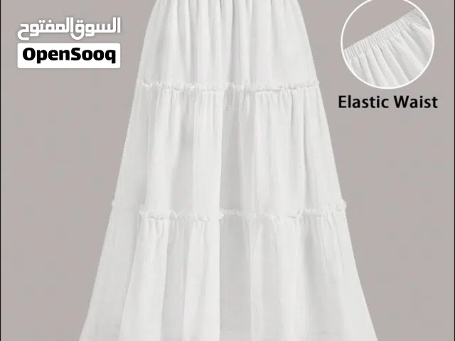 تنورة ابيض