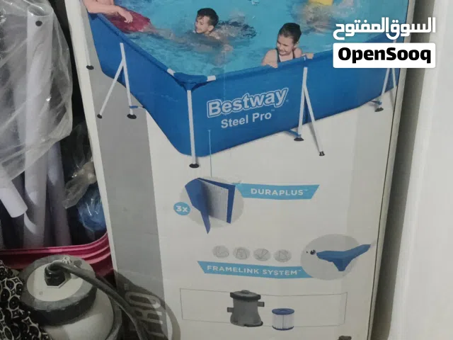 مسبح ستيل برو مستطيل 400 × 211 × 81 سم من بيست واي