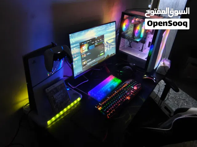 السلام عليكم pc مع شاشه مع UPS للبيع