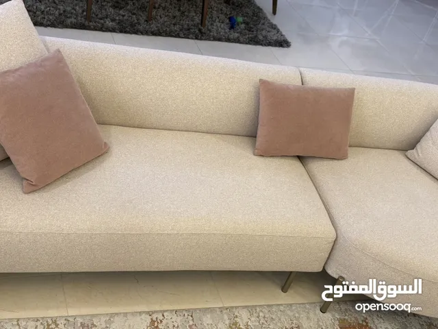 Beige color Sofa set for sale (4+1+1 seater)