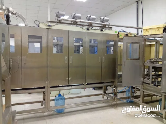 معدات مصنع مياه 5 جالون للبيع