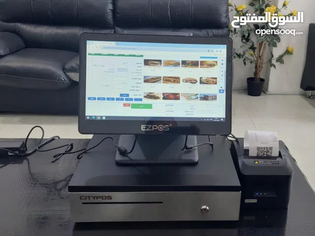 جهاز كاشير لمس جديد + برنامج حسابات ومبيعات