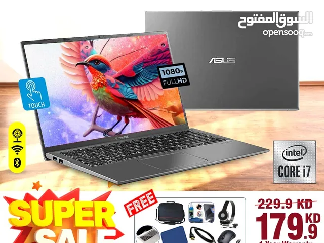 Asus Core i7 Touch-Screen 8GB RAM 256GB NVMe SSD 1TB HDD BiG Offer