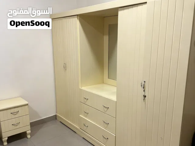 Wardrobe & 2 beds with mattresses
