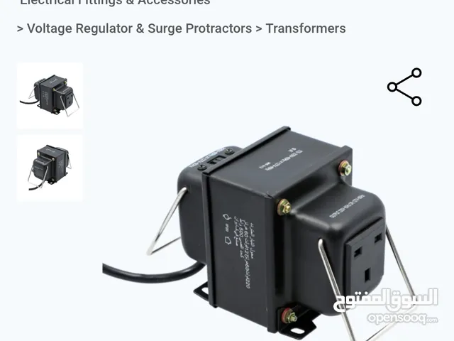 محول كهرباء إسباني شبه جديد (500VA( 110v استخدام اسبوع Volt Regulator - Voltage to 110v-500VA