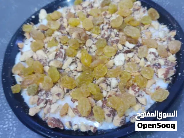 ارز بلبن بالمكسرات والقشطه