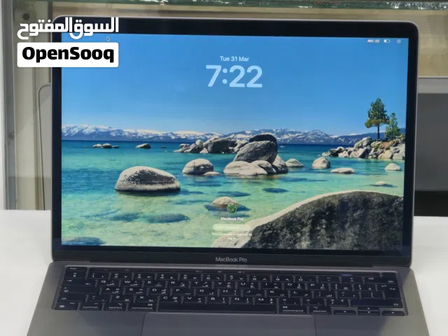 MacBook Pro 13 2020 M1 8GB Ram 512GB SSD لابتوب ابل
