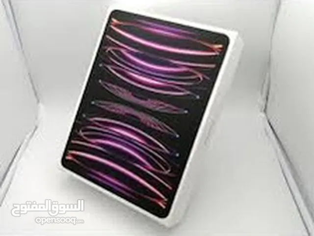 iPad pro 11 inch M2  128GB/256GB  ‏NEW NO AVTIVE  جديد بالكرتونة  لون سلڤر ورمادي مميز