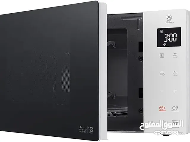 ميكروويف بلون ابيض من ال جي MS2535GISW