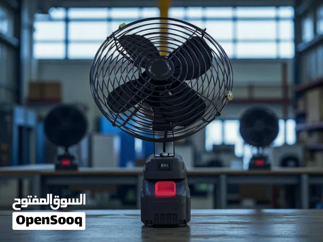 انسى حر الصيف وحيرة الكهرباء!  جبتلك الحل اللي يبرد گلبك وين ما تكون.. مروحة Lithium Ion Fan العمل
