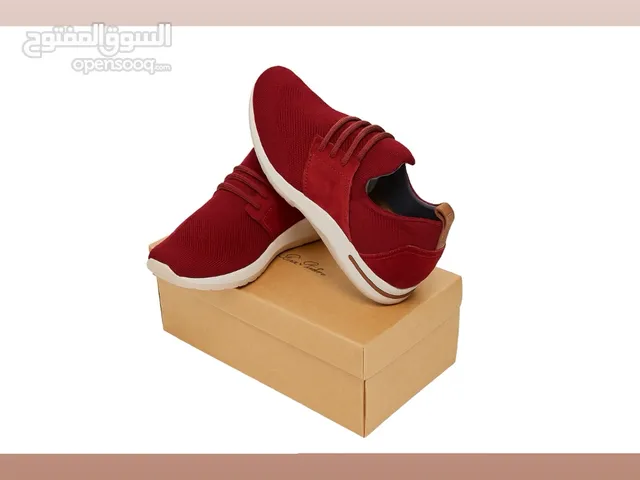 Loro Piana men's shoe size 43 maroon color