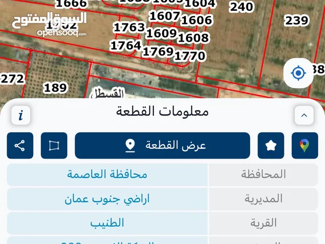 Mixed Use Land for Sale in Amman Al Tuneib