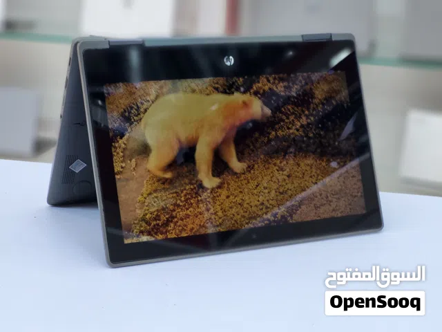 HP CHROMEBOOK 2IN1 TOUCH AND 360 ROTATABLE 4GB RAM 32GB STORAGE TYPE-C CHARGER AND BAG DELIVERY OMAN