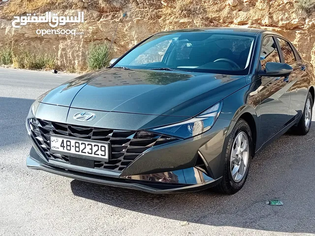 هيونداي أفانتي موديل 2021 فحص كامل 7جيد حرة وجمرك قبل 9شهور بحالة الوكاااااالة ماشية 75 الف km