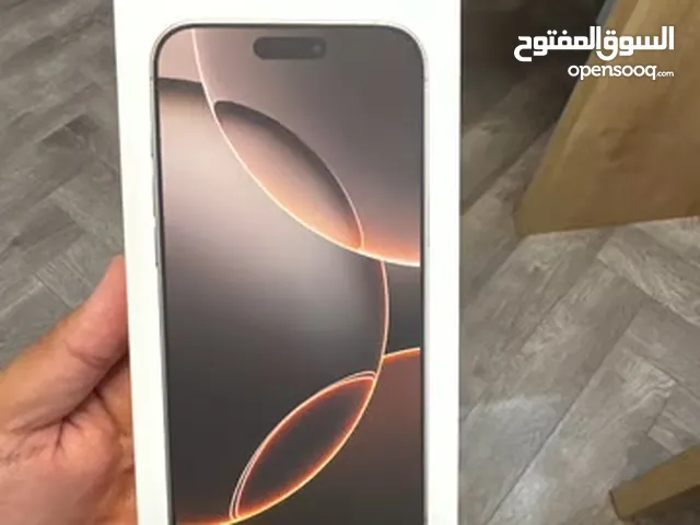 Iphone16 pro max (256g) new Middle East