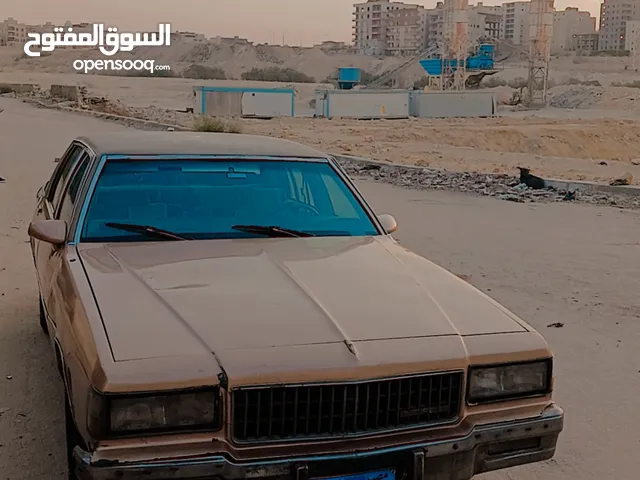 شيفورليه كابريس كلاسيك حاله نادر موديل 1987 فبريكه دواخل راشه بره نظافه فقط تكيف شغال سنتر لوك
