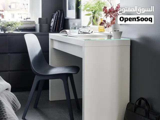 طاولة إيكيا بيضاء 120×41 سم  IKEA White Table 120×41 cm  IKEA सफेद टेबल 120×41 सेमी