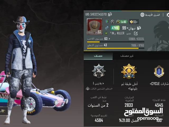 Pubg Accounts and Characters for Sale in Muscat