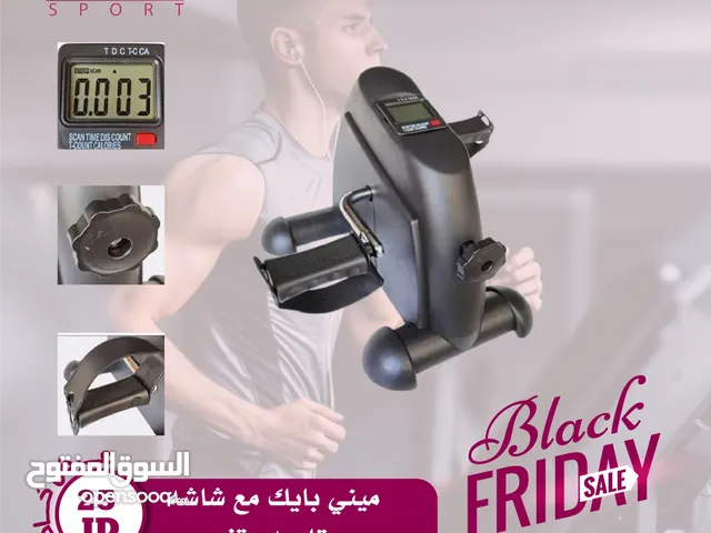 مني بايك مانيوال يحمل وزن 130 كغم شاشه توضح الخطوات مقاومه متغيره بسعر الجمله 25 دينار مكفول