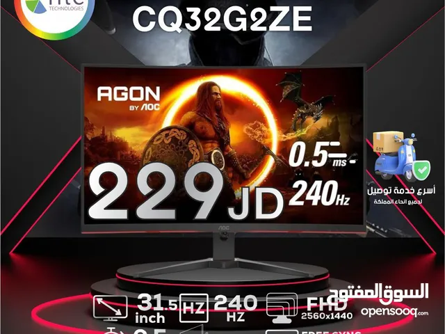 31.5" Aoc monitors for sale  in Amman