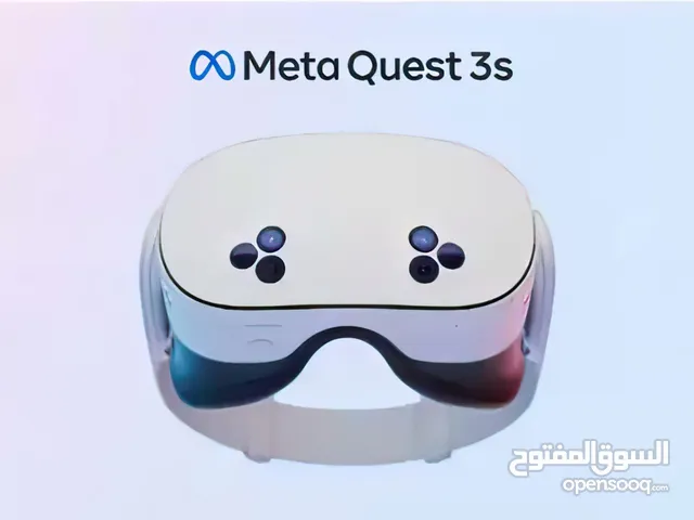 meta quest 3s 128gb بحالة الوكالة وحساب فيو باتمان + ستراب اضافي مريح