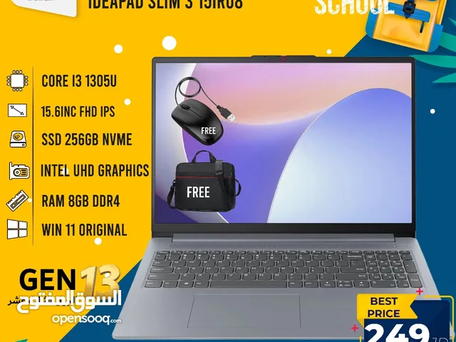 لابتوب لينوفو اي 3 Laptop Lenovo i3 مع هدايا بافضل الاسعار