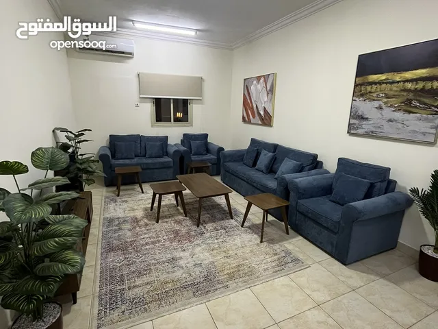 شقة مفروشة 3 غرف وصالة للإيجار شهري حي الوادي3BHK for Rent Monthly Pay