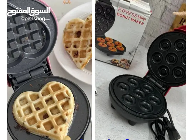 waffle maker, sandwich maker and donut maker