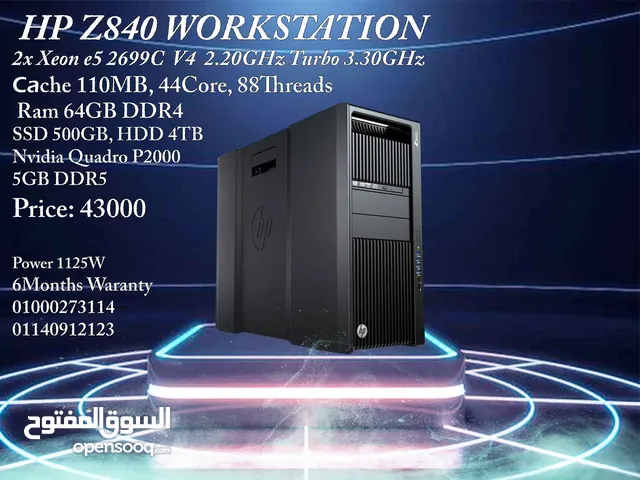 HP Z840 Workstation V4 HIGH END