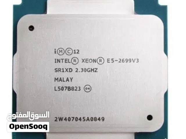 معالج من اقوى معالجات شركة انتل  xeon e5 2699 v3