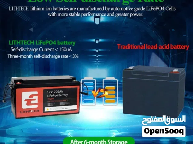 بطاريات ليثيوم LiFePo4 100A