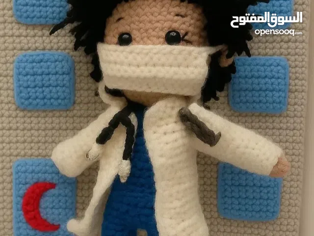 تصميم تارات وكروشية دمى وباقات الورد نجاح مواليد مناسبات حسب الطلب بسعر خيال واتحدى