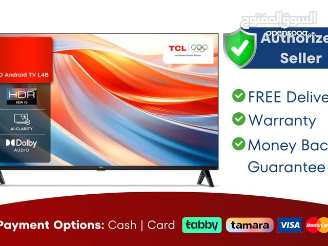TCL 32" Android Smart Full HD TV - Free Delivery With Warranty