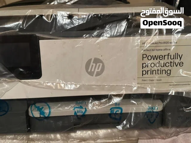 للبيع : طابعة 8123 HP OfficeJet Pro جديدة لم تستخدم