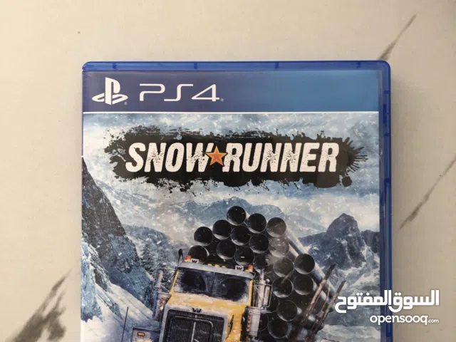 شريط لعبة SNOW RUNNER سوني 4