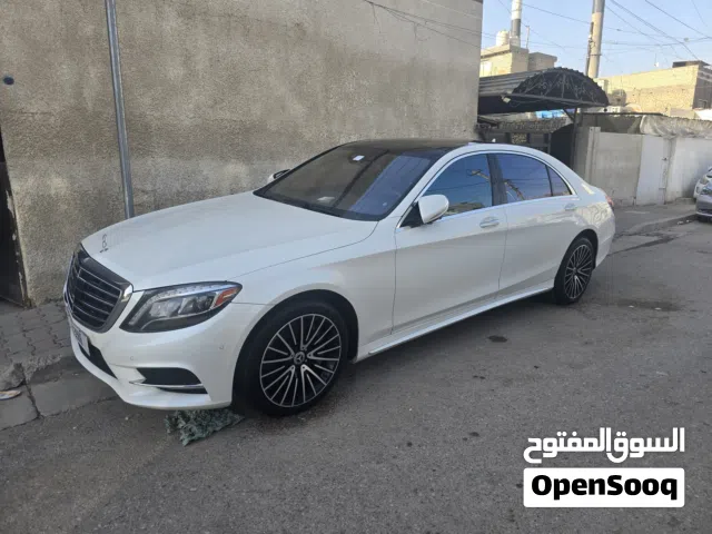 مارسيديس S550 وارد امريكي بدون حوادث صبغ وكاله لا تحتاج اي مصاريف سياره جاهزه بالكامل تواير مع رنجات