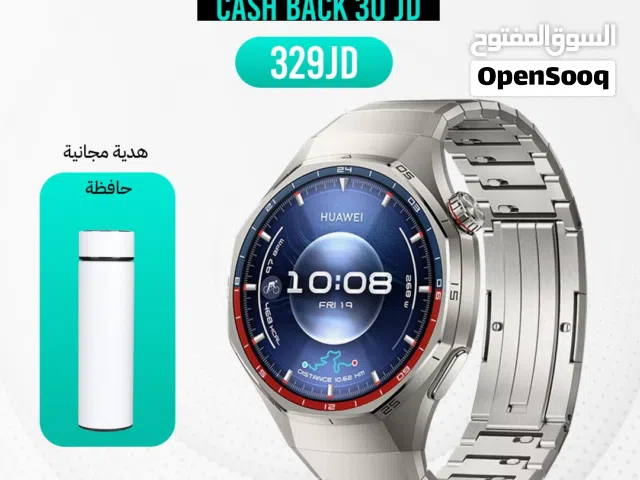 ساعات هواوي الذكية HUAWEI WATCH GT6 PRO 46MM TITANIUM مع ميزات متقدمة للتكنولوجيا الحديثة