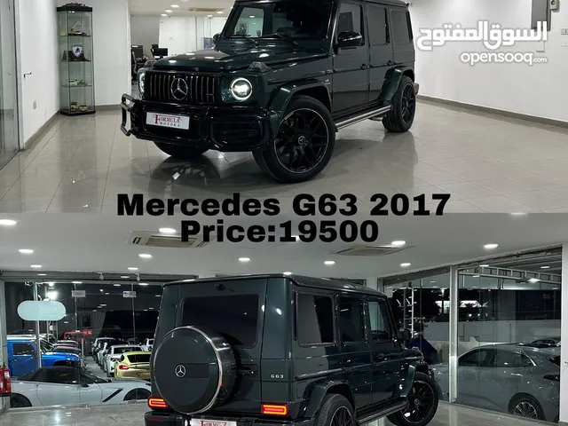 للبيع مرسيدس G63 موديل 2017 خليجي الإمارات محول إلى 2020