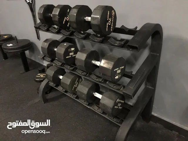 Iron grip dumbbells for sale