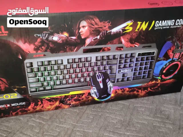 ماوس وكيبورد وسماعة بكج كامل