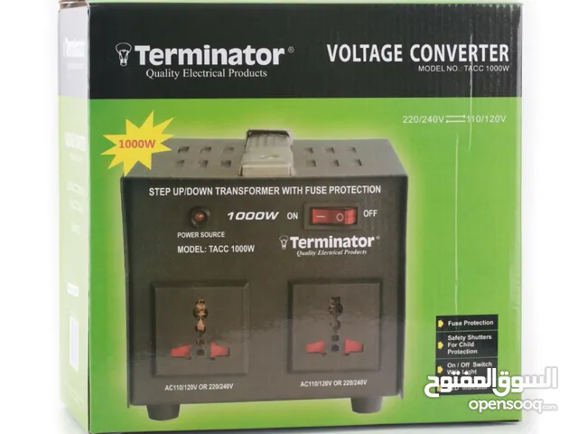 Terminator Voltage Converter 1000W (Model TACC 1000W) – Dual Voltage Transformer