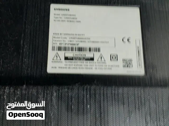 شاشتين عدد اثنين 55 بوصه + 65 بوصه سامسونج شاشاتها  مشعوره للبيع على وضعهن